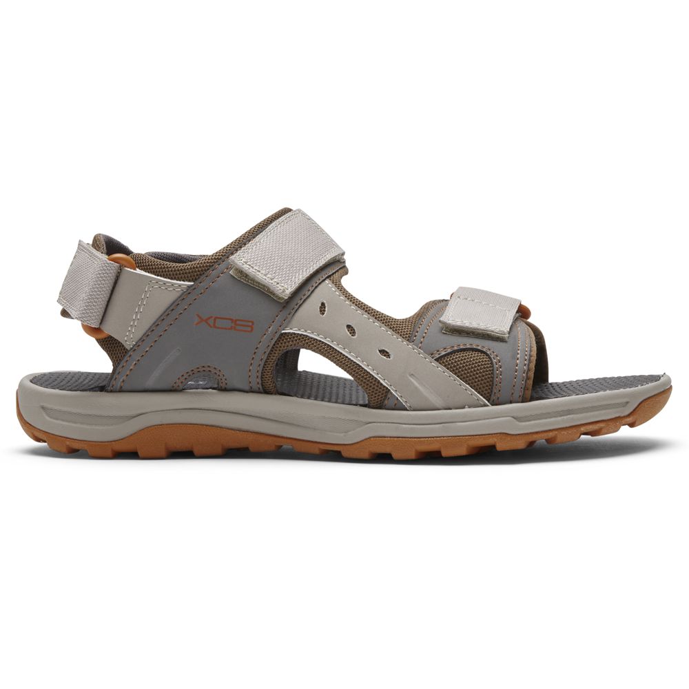 Sandálias Rockport Xcs Trail Technique Adjustable Homem - Cinzentas ( 095-KFACXN )
